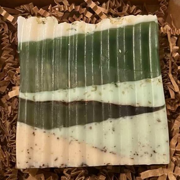 Set of 3 pieces of moisturizing soap "The Woods" weight 14 oz - Picture 4 of 4